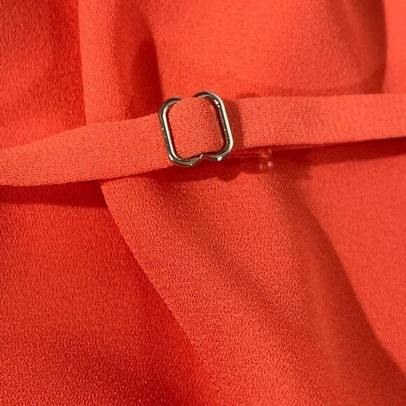 Sam Edelman Women's Rhinestone Spaghetti Strap Tank Tops Orange Size Small - Picture 12 of 12